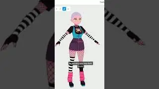 Making a Vroid Scene Girl Adoptable