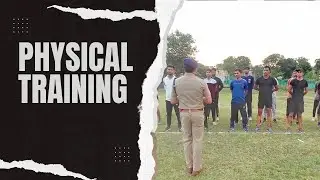Police physical training Neemuch.
