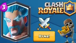 BUZLU KARTLARLA OYNADIM! - CLASH ROYALE