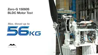 Furious Motor New Zero-G 15060S BLDC Motor with 56kg Thrust for VTOL Drone, UAV, Heavy Lift Drone