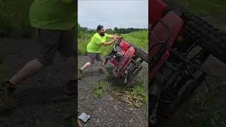 Un-seizing an old Honda TRX200 ATV engine and running it with Cam! #atv #atvrepair #hondaatv