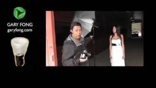Off-Camera Flash comparison of Lightsphere vs. Umbrella
