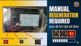 Manual Regeneration Kaise kare STAGE V 3DX Plus JCB #dpfregeneration  #manualregeneration #jcb