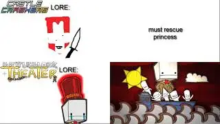 Castle Crashers lore vs Battle Block Theater lore