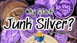 Reasons why you should stack Junk Silver. Silver stacking.