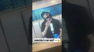 Munchie B is not blind!! 🤣 #munchieb #nojumper #viral #jokes