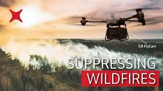 Using Drones to Suppress Wildfires