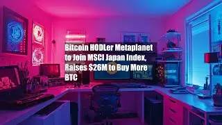 Bitcoin HODLer Metaplanet to Join MSCI Japan Index, Raises $26M to Buy More BTC
