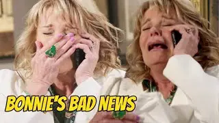 Bonnie returned and received bad news Days of our lives spoilers