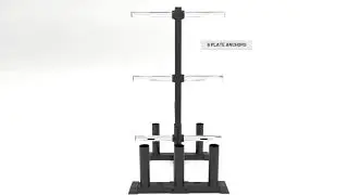 Force USA Olympic Weight Tree and Barbell Holder - Commercial Grade