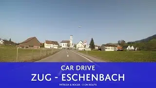 Driving in Switzerland |&nbsp;Zug &ndash; Menzingen &ndash; Schindellegi &ndash; Feusisberg &ndash; Pf&auml;ffikon &ndash; Eschenbach
