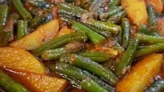 বিম্স আলুর রেসিপি - নিরামিষ দিনে এমন টেষ্টি রেসিপি থাকলে ভাত রুটি  নিমেষেই শেষ | Beans Aloo Recipe. 