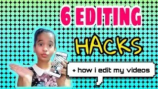6 editing tips & tricks + how i edit my videos| crafting shrafting