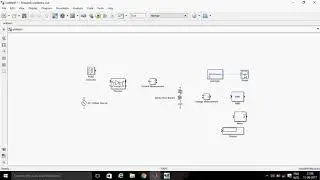 SIMULINK MODEL FOR SINGLE PHASE HALF WAVE RECTIFIER