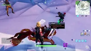 Fortnite Fortbyte #61 - Accessible By Using Sunbird Spray On A Frozen Waterfall Location Guide