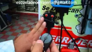 programacion de control de nissan.wmv