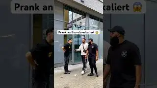 Barrelo schl&auml;gt HoneTV Prank geht schief 😨 #short #shorts #stress #prank
