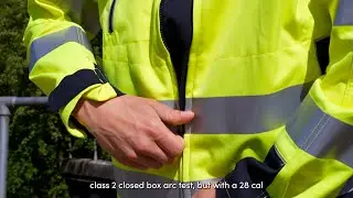 Куртка Arc Hi-Vis Softshell &ndash; демонстрация продукта (SFV405)