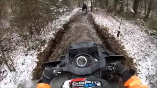 ATV ride South River Ontario Canada