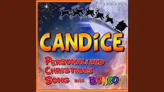 Candice Personalized Christmas Song With Bonzo