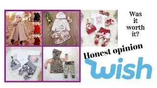 Baby haul and try on from wish.com / Is it worth your money?