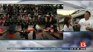 Benefits of fitness charity event at IMS