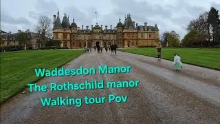 National Trust Autumn POV Walking tour 4k Waddesdon Manor #nature #walking #National Trust 