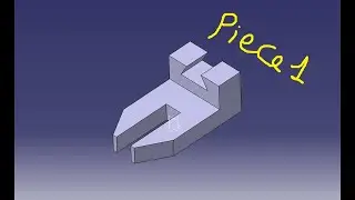 Part design Piece 1 | CATIA V5 دورة تعلم