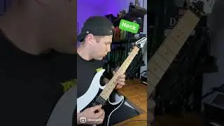 Bridge vs. Neck Alternate Picking #shorts