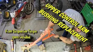 2021 Can Am X3 Upper Control arm bushing removal and replacement with Torque Specs Included