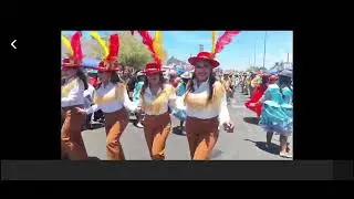 MICHAEL MORENADA FIGURAS FLOR DE VICUÑA PASACALLE FISTIVIDAD 8 LA VIRGEN DE LA PEÑA ARICA 2025💞🥰