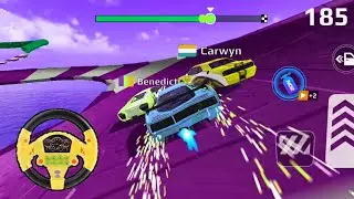 👽 Impossible Crazy Cars Mega Ramp Car Stunts Racing Master Simulator Games Android Gameplay P106