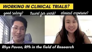 PHARMACIST JOBS in the Philippines Ep. 3: Research/Clinical Trial (Rhys Pavon) | Madz Abraham