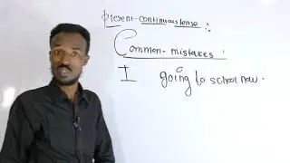 lesson 6:Exercise on present continues tense:part 5.....