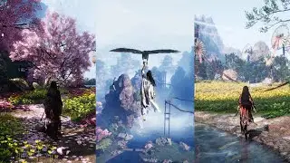 WHERE WINDS MEET: The Hidden Mountain - Peaceful Village Map [4k]