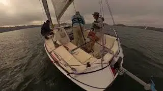 Racing upwind at KSC