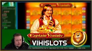 CAPTAIN VENTURE ★ NICE AND LONG BONUS ★ VIHISLOTS TWITCH STREAM