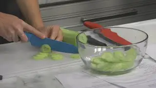 Dishin' It: Chicken Wontons & Cucumber Salad Part 1