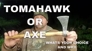 THE DIFFERENCE IN A TOMAHAWK AND AXE