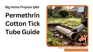 Permethrin Cotton Tick Tubes Rodent-Runway Strategy