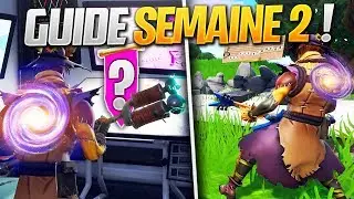GUIDE COMPLET des D&Eacute;FIS de la SEMAINE 2 SAISON 7 de FORTNITE ! (Fortnite Astuce)