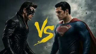 Krrish vs Superman ⚡ कौन है सबसे Powerful Superhero? | Epic Battle Explained