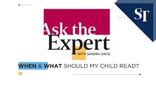Best books for kids by age group | Ask The Expert with Sandra Davie | ST Smart Parenting