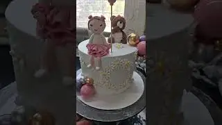 cute birthday girl cake decoration #cake #cakedecoration #viral #shortsfeed #trending #sheetlahar