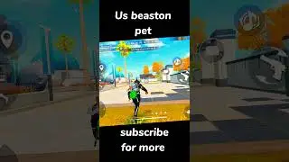 use beaston pet | how is best? 🤔 | free fire character ability check| #freefire#shots