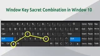 Window Key Combinations in window 10 || Quick keys