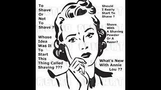 What's New With Annie Lou ??  Testing A Razor And  A Shaving Powder .... Which Works Best ???