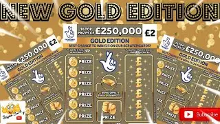 🤎🤎 Gold Edition &pound;2 Scratch Cards 🤎🤎
