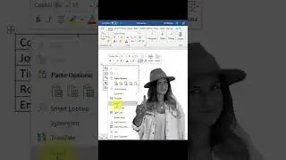 #1|Ms word Tricks | Movement in Ms Word Table | #ytshorts