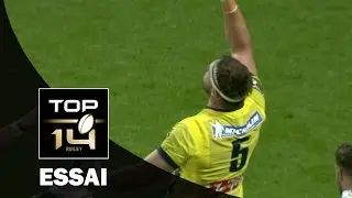 TOP 14 ‐ Essai Flip VAN DER MERWE (ASM) &ndash; Clermont-Pau &ndash; J21 &ndash; Saison 2016/2017
